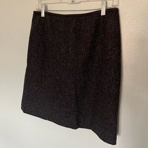 Eddie Bauer A-Line Charcoal Skirt